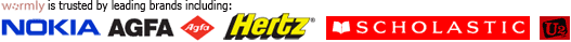 Used by Nokia, Agfa, Hertz and many more